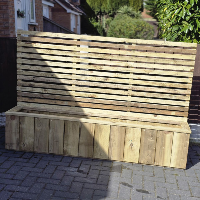 6ft x 4ft Rustic Planter