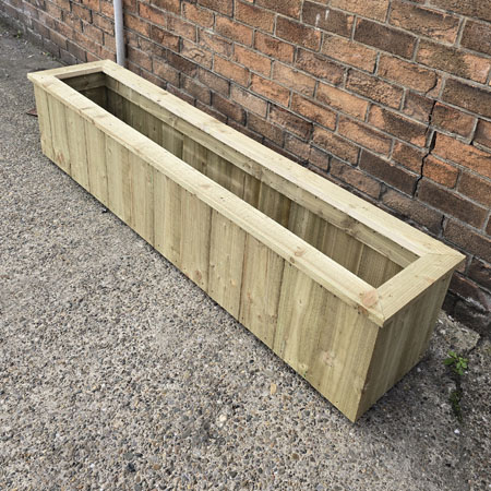 6ft Rustic Planter