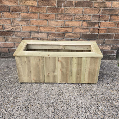 3ft Rustic Planter