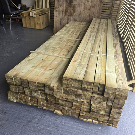 Pressure Treated Batten (Rough Sawn)