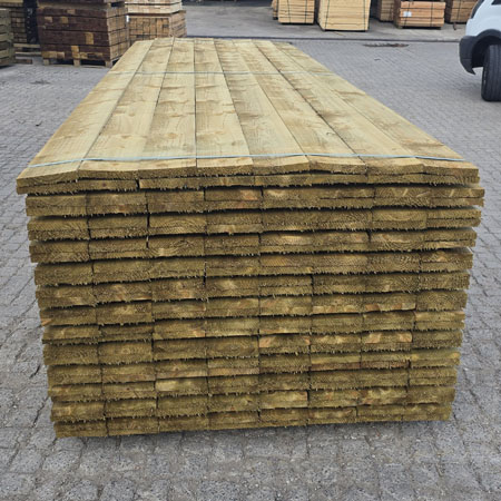 Pressure Treated 6x1 (Rough Sawn)