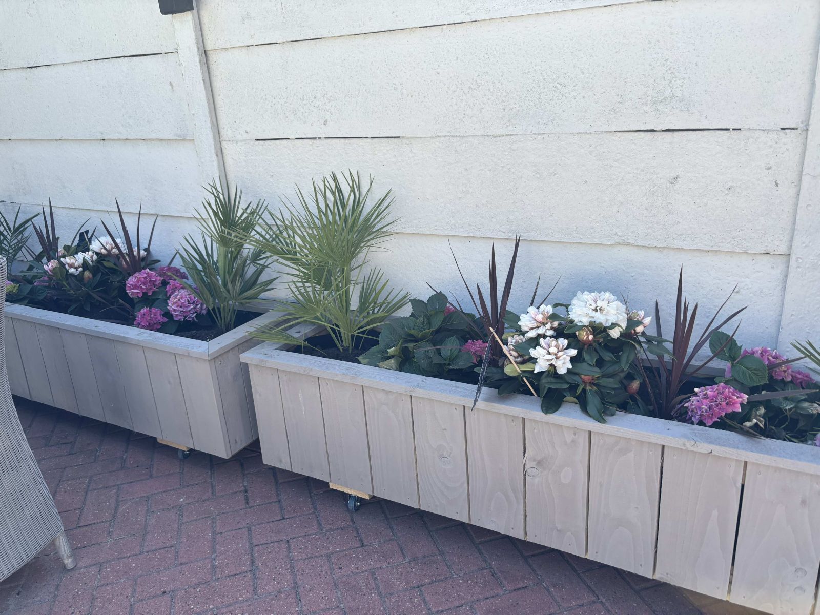 Customer photo for 6ft Rustic Planter