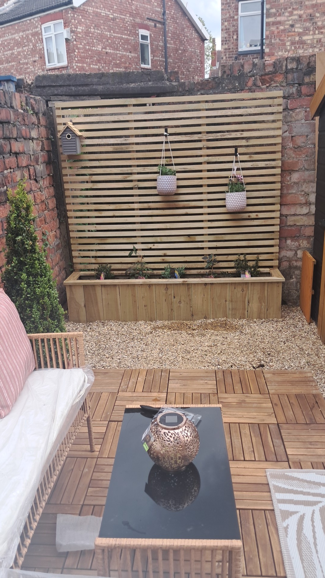6ft x 6ft Rustic Planter