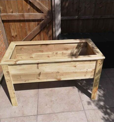 4ft x 2ft Raised Planter