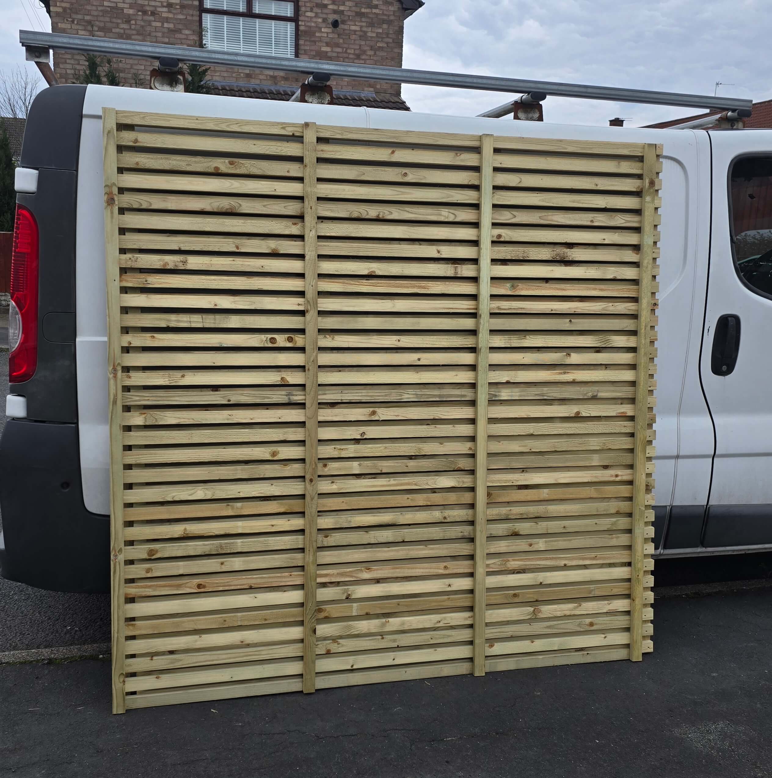 Handmade Venetian Trellis Panels by CRISY Carpentry in Liverpool